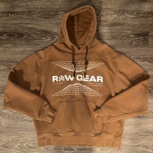 Raw Gear Brown Hoodie for Women